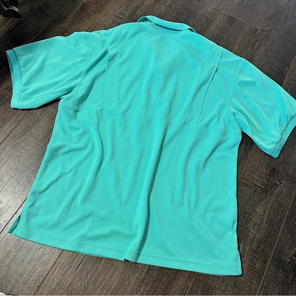 Reel Legends Performance Mens Polo Top Short Sleeved Size Medium - Picture 2 of 10